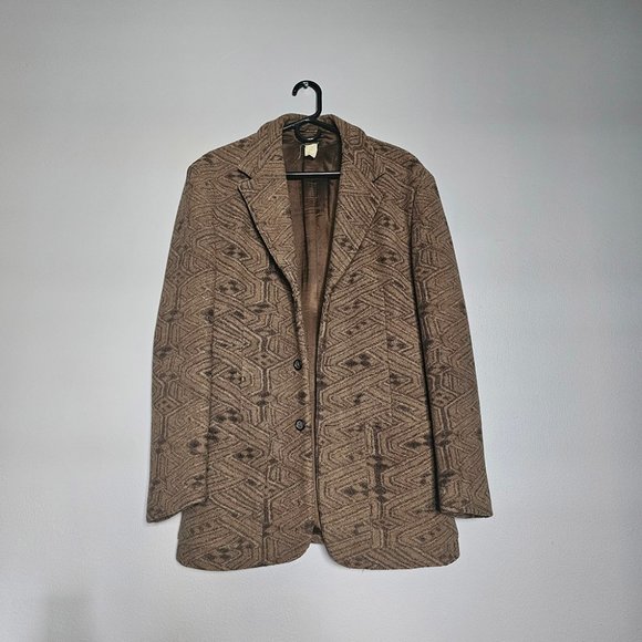 Vintage Industria Wool Coat Blazer by Paolo Bizzini